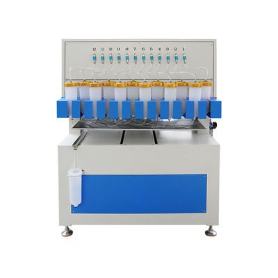 12 colori Silicone Dispensing Machine Personalizzato Per Scarpe PVC Etichetta di Silicone