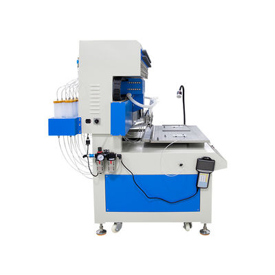 Blue White 24 Colors Dispensing Label Machinery PVC Keychain Machine PVC Trademark Logo Making Machine