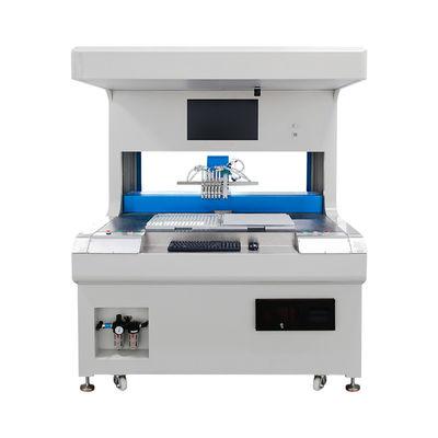 Maximum Power 2.2kw Visual Clasp Gluing Machine for Clothing Accessories PVC Trademark