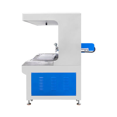 Maximum Power 2.2kw Visual Clasp Gluing Machine for Clothing Accessories PVC Trademark