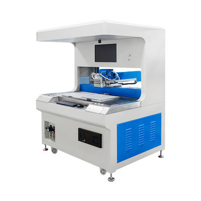 Maximum Power 2.2kw Visual Clasp Gluing Machine for Clothing Accessories PVC Trademark