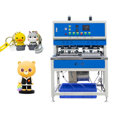High Productivity 2D 3D Press Molding Mchine For PVC Patches And Soft Toys