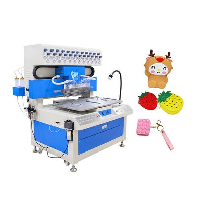 Máy phân phối công nghiệp 24 màu Máy sản xuất đồ chơi PVC silicone