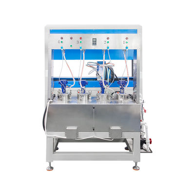 Macchina di laminazione visiva di cioccolato completamente automatica con banco di lavoro a doppia posizione