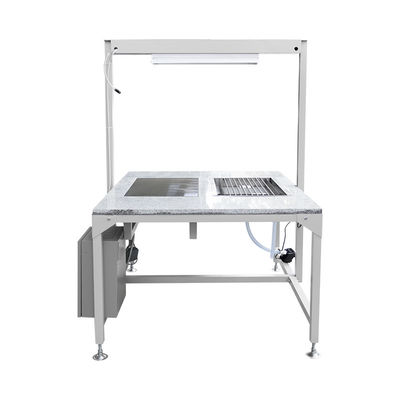 Tavolo da forno a base di silicone manuale Stazione di lavoro singola Peso 120 kg Per distribuire