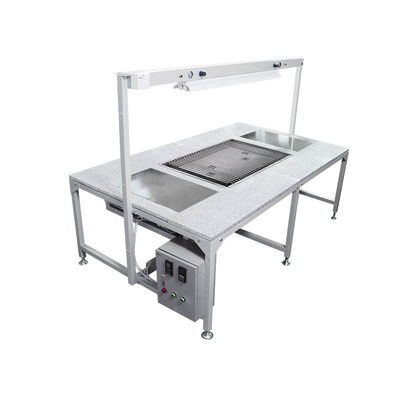 Tavolo da forno a base di silicone manuale Stazione di lavoro singola Peso 120 kg Per distribuire