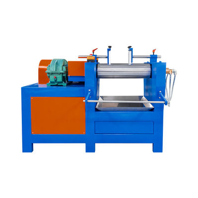 Silicone Rubber Milling Machine 1:1.25 Roller Speed Ratio For Solid Original Color Mixing