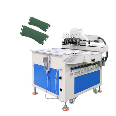 6 - 9 Pin Soft PVC Silicone Dispensing Machine Automatic For Tea Coaster Anti Slip Mat