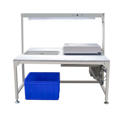 Máy nướng PVC được phê duyệt CE Hướng dẫn bàn nướng khuôn PVC với 2 trạm phân phối