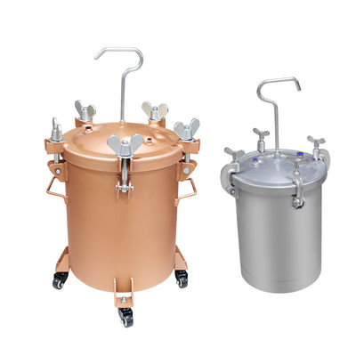 Large Volume 30L Pressure Vessel Barrel For Holding Liquid PVC And Glue