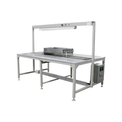 Manufacturing Plant PVC Baking And Cooling Table 8.5KW For Dispenser
