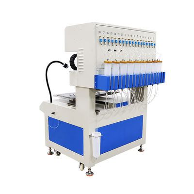 Energy Saving Silicone Dispensing Machine 18 Colors PVC Keychain Making Machine