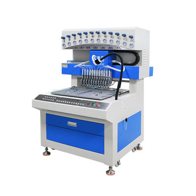 12 Colore Automatica Calzatura PVC Patch Making Machine Dispenser Prodotto Silicone Plus Modello