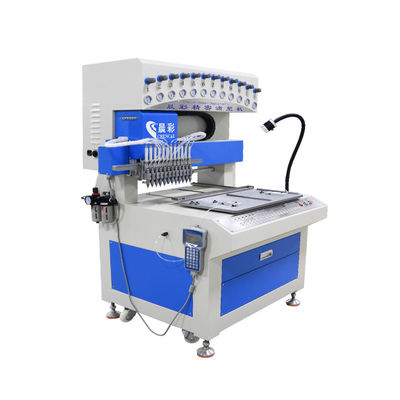 12 Color cao su patch chất lỏng PVC nhãn máy nhỏ giọt kiểu mở rộng silicone làm máy