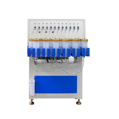 12 Color cao su patch chất lỏng PVC nhãn máy nhỏ giọt kiểu mở rộng silicone làm máy