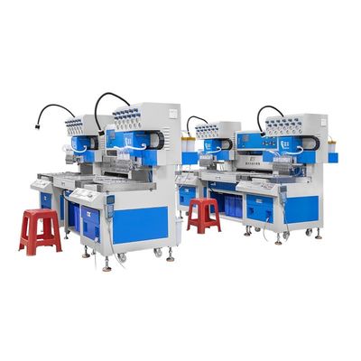 Máy nhỏ giọt tự động 12 màu để làm nhãn PVC mềm 1230 * 1000 * 1580mm
