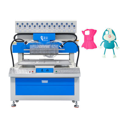 394 colori Liquid Soft PVC Keychain Injection Machine PVC Rubber Keychain Making Machine