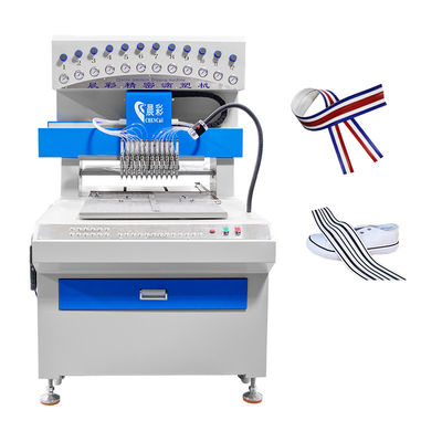 12 Color Liquid PVC Automatic Dripping Machine for Shoe Welting Outsole Slipper Upper (Mesin Titisan Otomatis PVC Berwarna Cair untuk Sepatu)