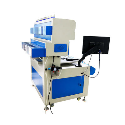 Komputerisasi Multicolor PVC Dripping Machine untuk 24 Warna Mobil Mat Produksi di 220V