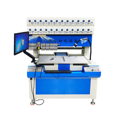 Komputerisasi Multicolor PVC Dripping Machine untuk 24 Warna Mobil Mat Produksi di 220V