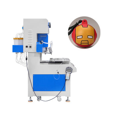 Automatic 12 Color Label Dispensing Machine For Soft Pvc Keychains