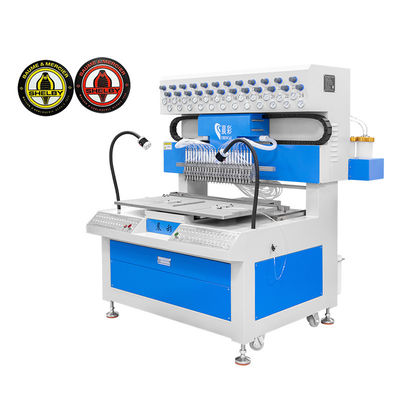 Macchina di distribuzione di silicone multicolore Full Automatic Soft PVC Keychain