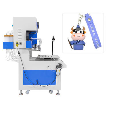 Máy làm chuỗi khóa cao su PVC 18 màu Máy phân phối tự động