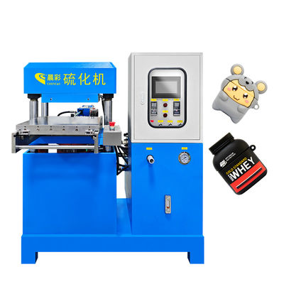 Flatbed Rubber Vulcanizing Machine 50 Ton Label Silicone Vulcanizing Machine