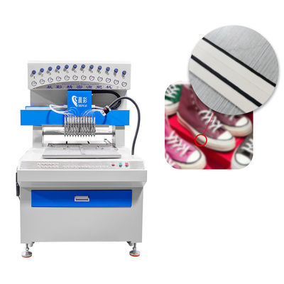 1.6KW 12colors Automatic Dripping Machine Liquid Pvc Rubber Patch Extended Customized