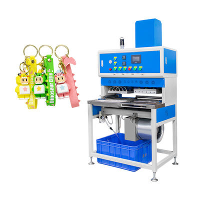 Θέρμανση και κρύο 3D Τύπο Τυποποίησης Mchine Για Patches Keychains συμπίεση Τυποποίηση