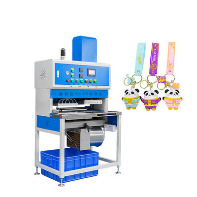 Thermoforming Machine PVC Keychain Machine For Rubber Keychain