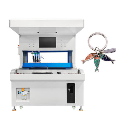 1200w Pixel Automatic Enamel Dispensing Machine For Military Flag Dice Products Painting