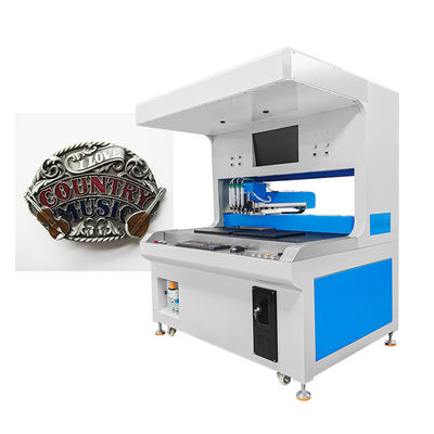 2KW mesin dispensing enamel dua stasiun mesin melukis otomatis untuk hiasan perangkat keras