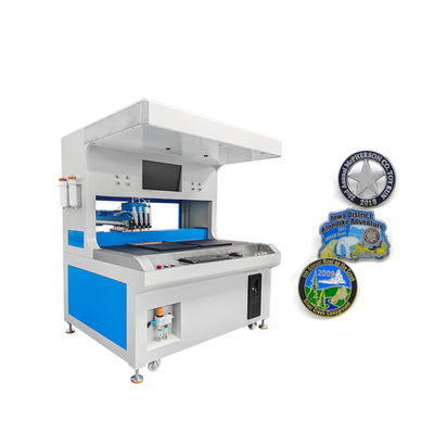 Macchina per la verniciatura con pin di smalto da 2 kW Macchina per la distribuzione di metalli con pressione d'aria di ingresso da 0,4-0,6 Mpa