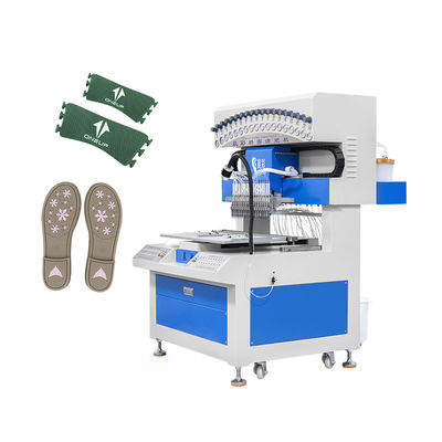 18 สี อัตโนมัติ Soft PVC Dispensing Machine เครื่องสีซิลิโคน