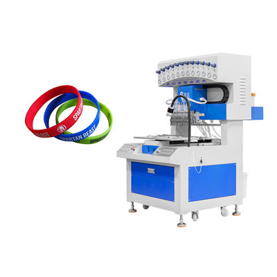 Macchina automatica per la fabbricazione di portachiavi in silicone 12 colori