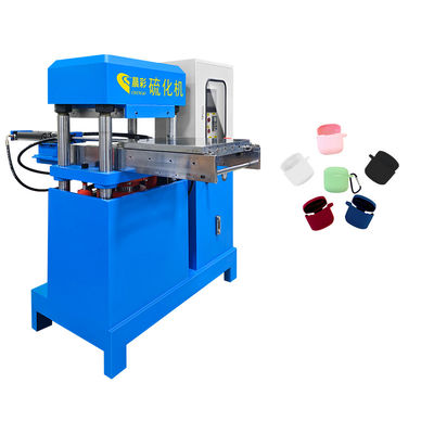 Xích chìa khóa cao su làm cho máy Vulcanizing 50T Capacity