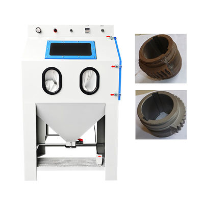 Máy phun cát nhỏ dễ sử dụng cho bánh đồng alloy