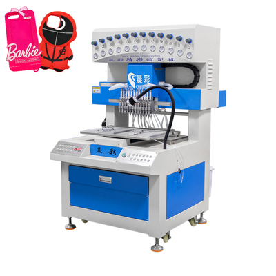 12 Colors 3D Keychain Machine Rubber Product Making Machinery