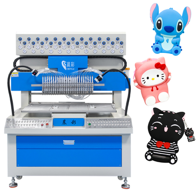24 Color Silicone Dispensing Machine for PVC Label Production